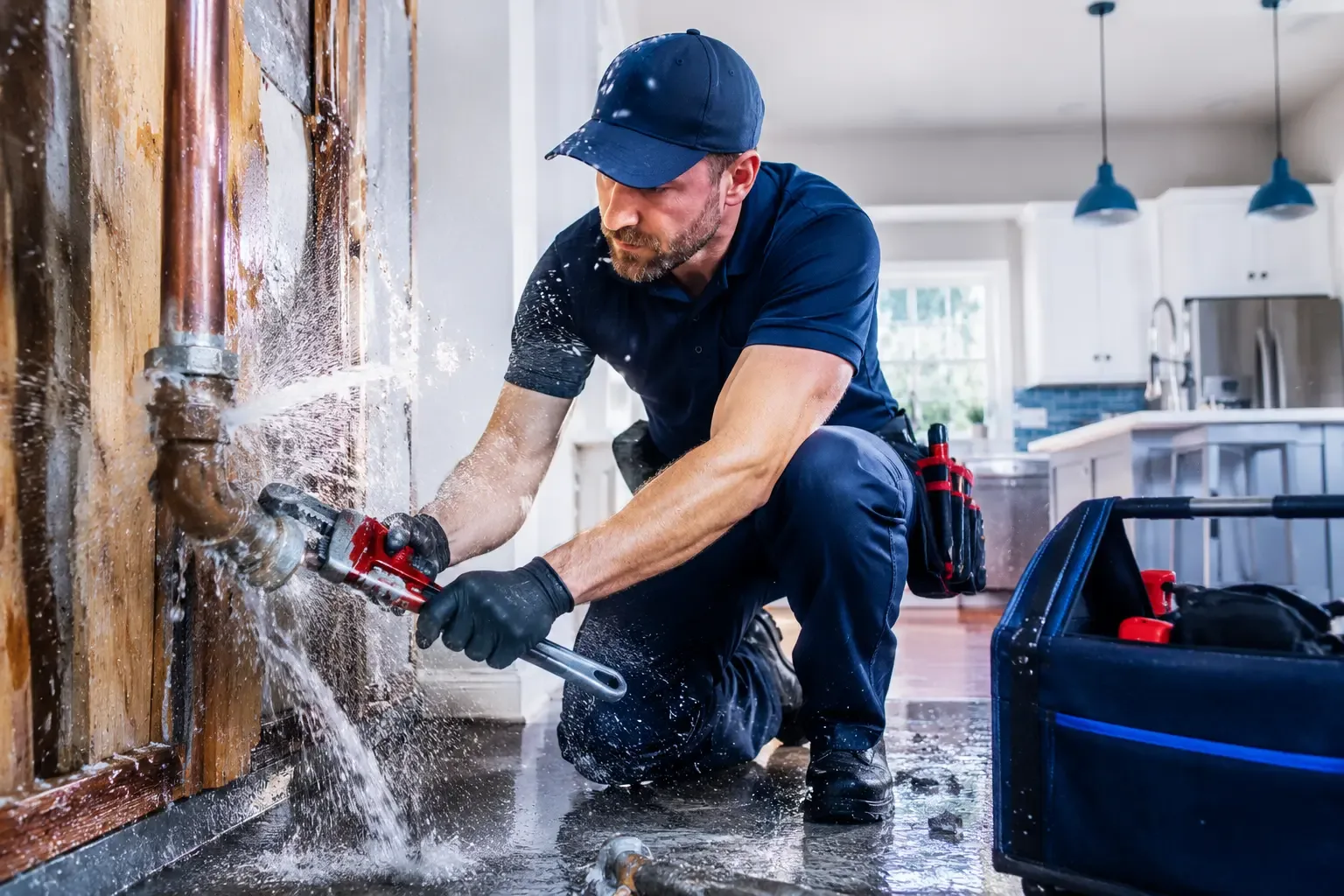 Local emergency pipe repair professionals in New London, MN